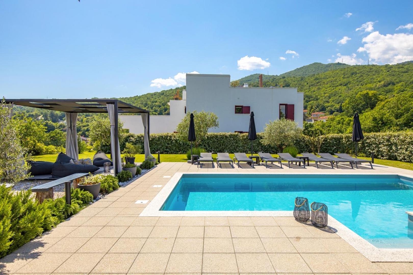 Luxury Villa Susanj Matulji Exterior foto